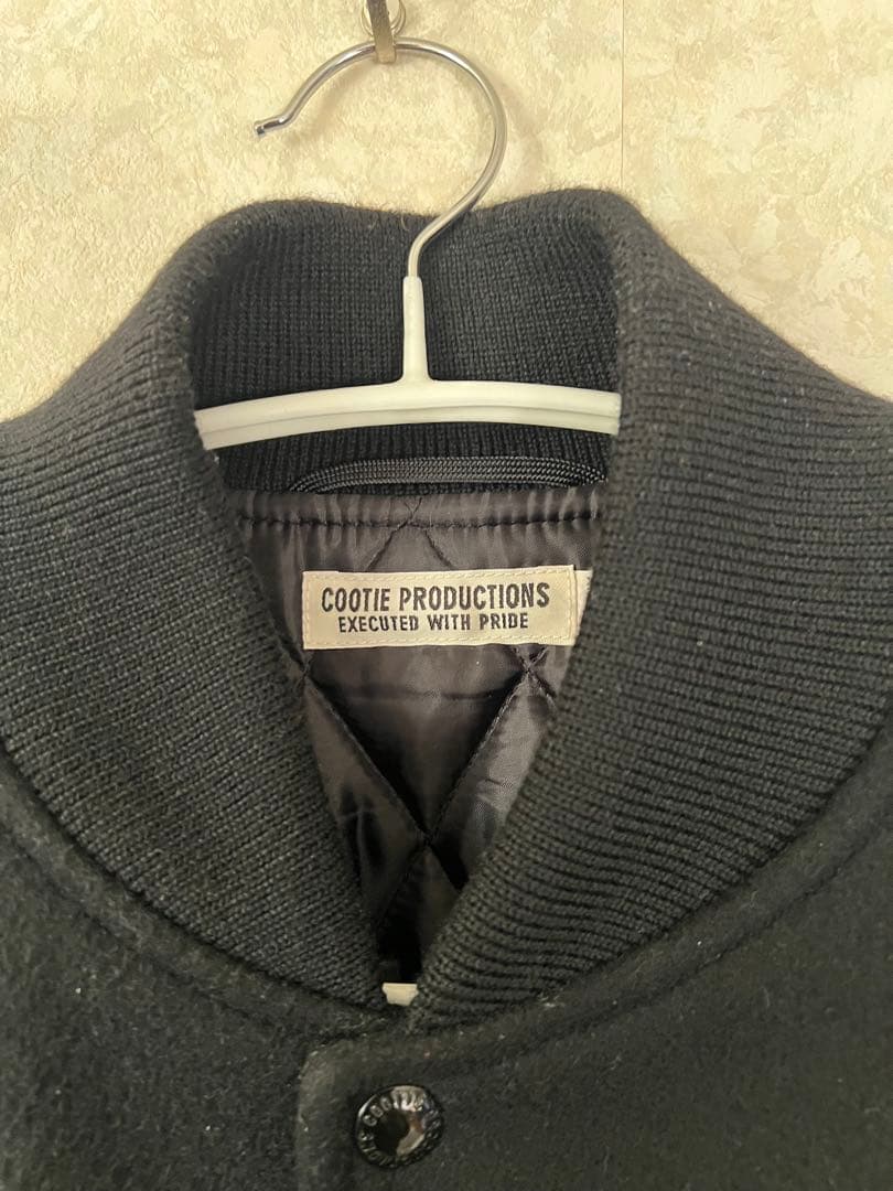 COOTIE PRODUCTIONS スタジャンMブラック美品クーティー