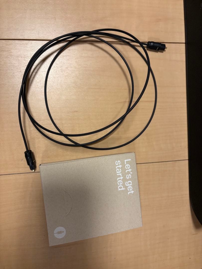 SONOS RAY サウンドバー 本体と付属品