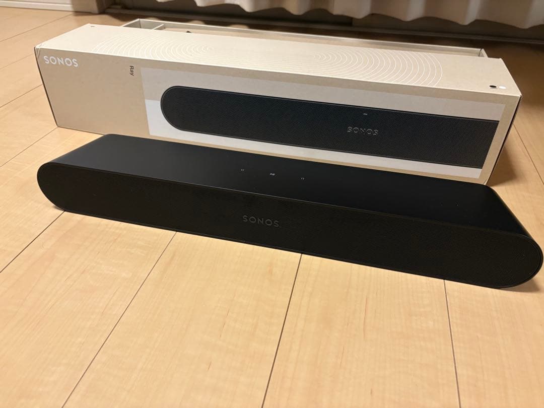SONOS RAY サウンドバー 本体と付属品