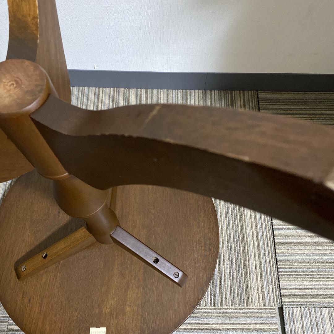 maruni マルニ木工 地中ワインテーブル ラウンドテーブル ブラウン