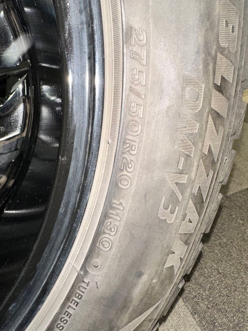 【在庫限り】プラド ブリヂストン モデリスタ タイヤ ホイール 20インチ 4本