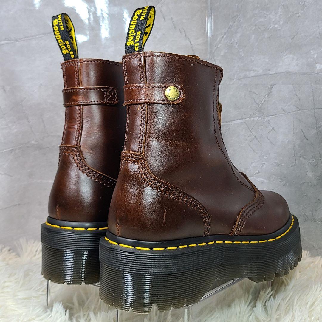 【Dr.Martens】JETTA　ジェッタ　フロントジップブーツ　ダブルソール