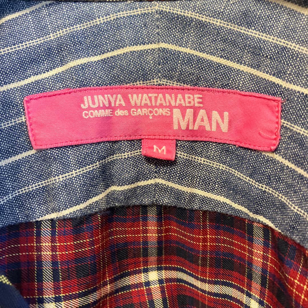 ジュンヤワタナベコムデギャルソンマン　長袖シャツ　再構築　AD2011　サイズM