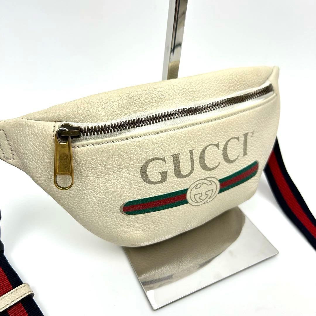 GUCCI グッチ シェリーライン ボディバッグ ウエストポーチ スモール