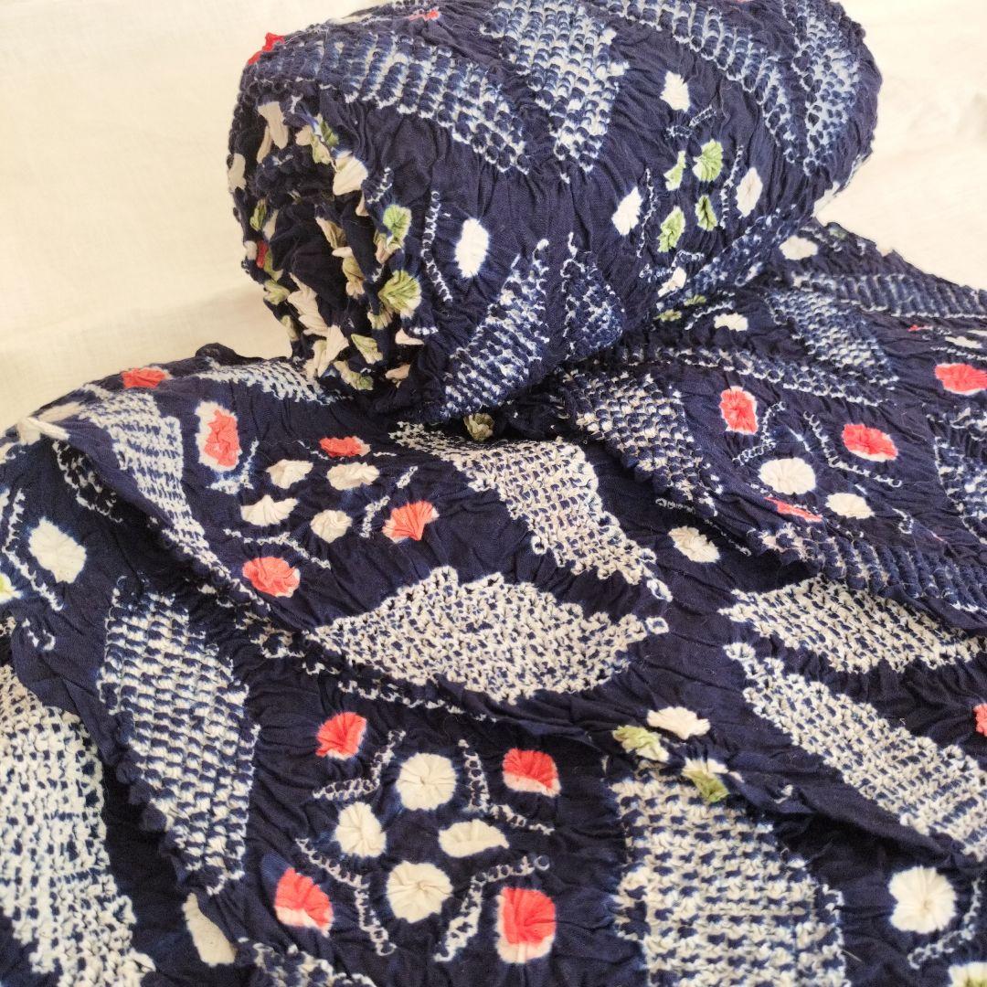 伝統工芸　有松鳴海絞り　総絞り反物