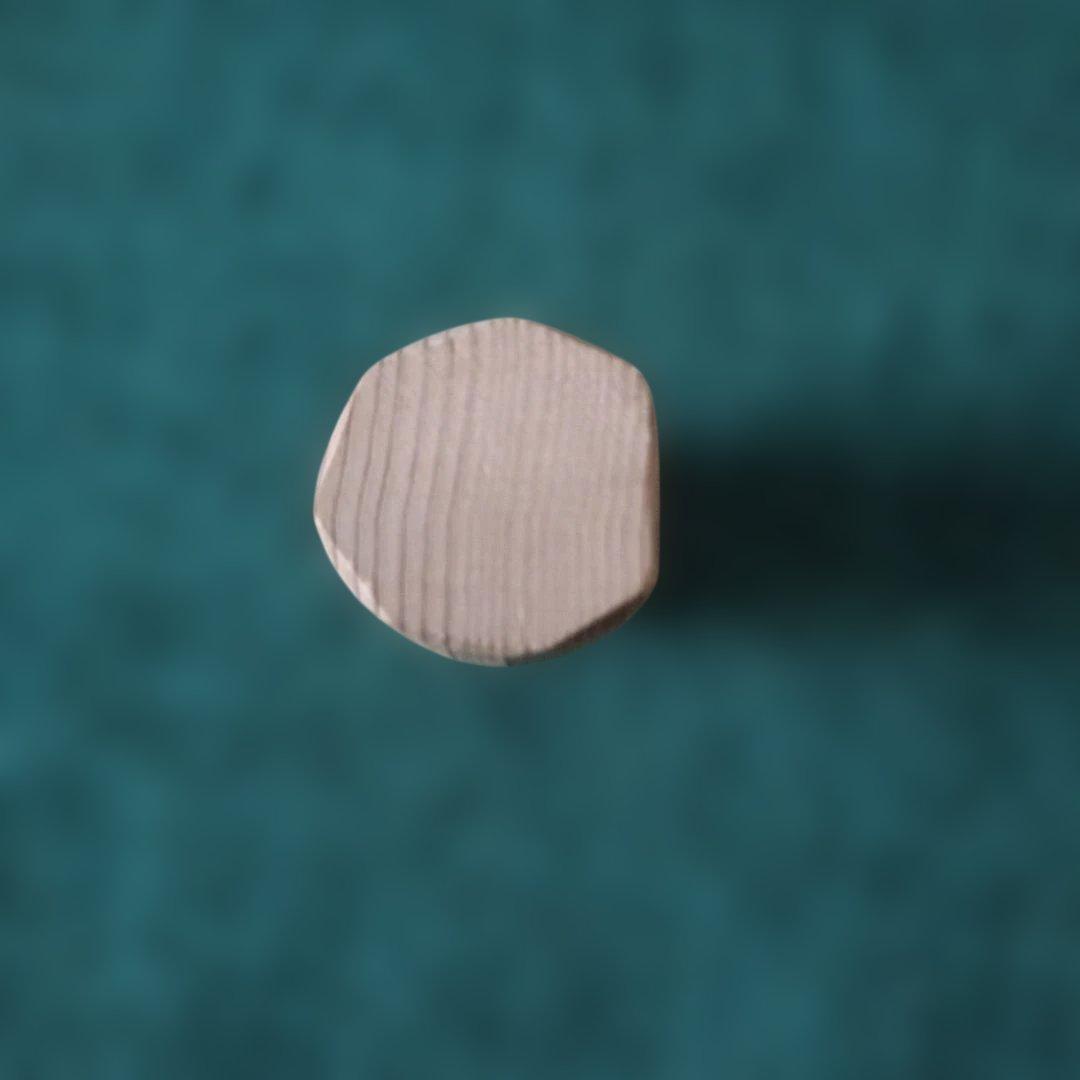 ラッキー　竹製 茶杓 専用ケース付き