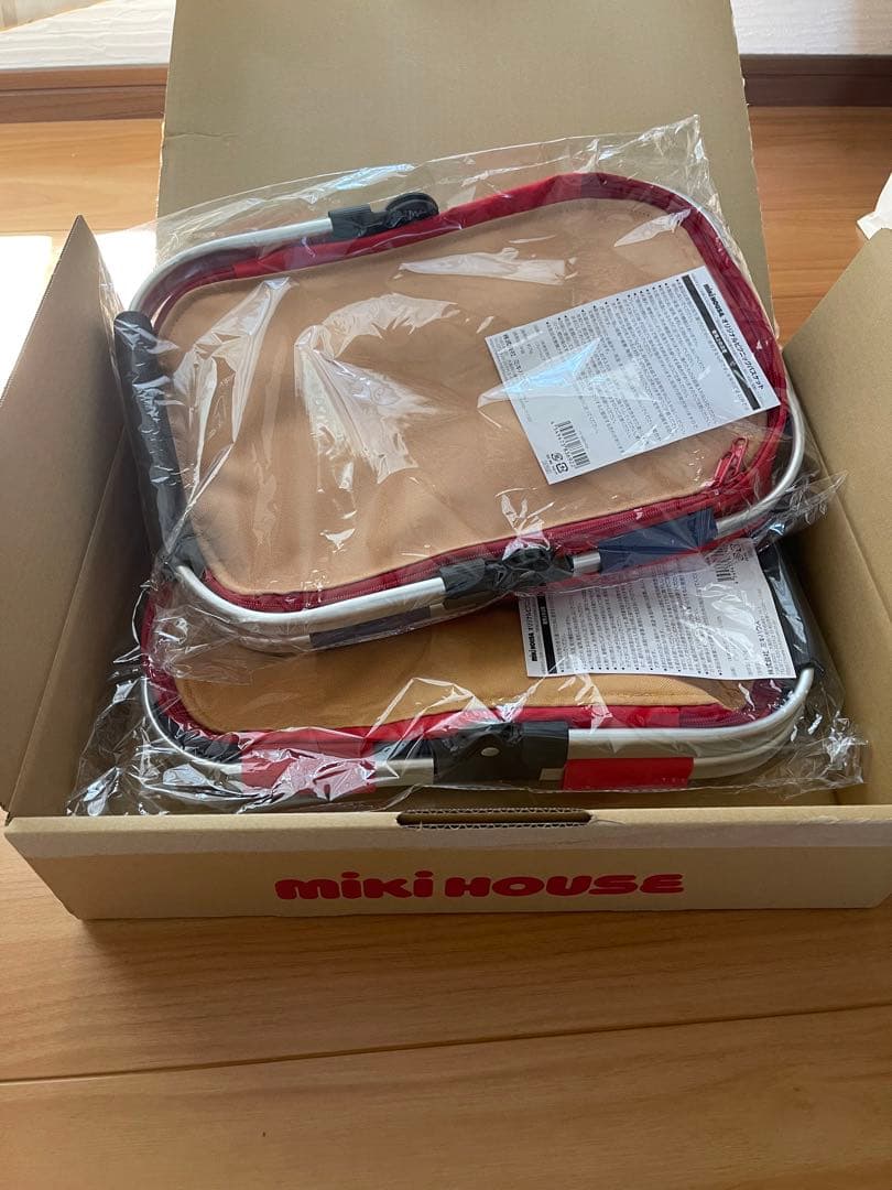 ミキハウス　ピクニックバスケット　3つセット