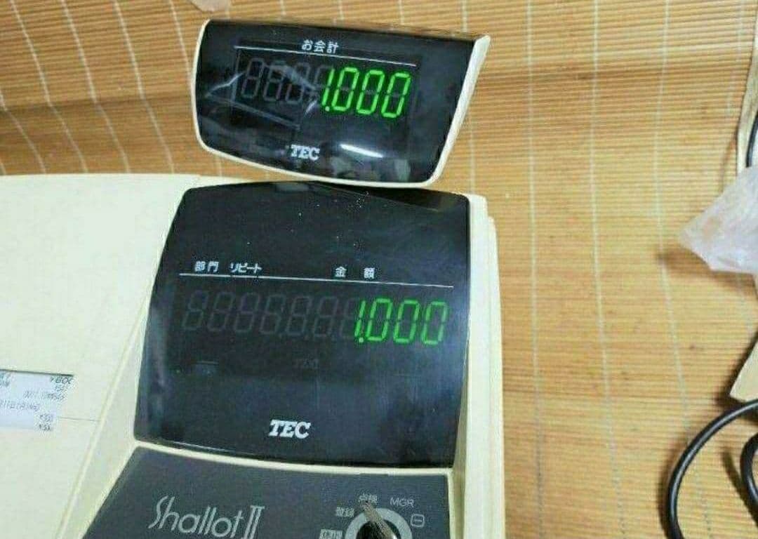 テックレジスター　MA-500　ツインプリンター　人気機種　277700