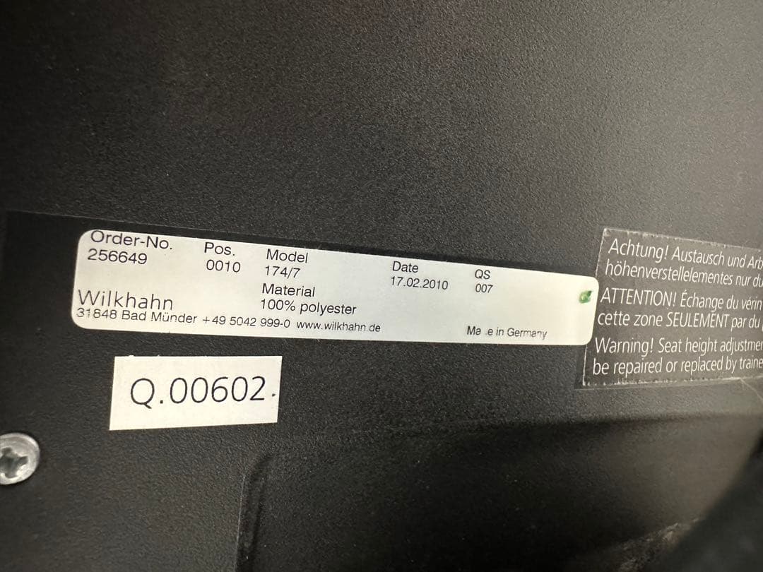 （1/5）Wilkhahn ウィルクハーン ONチェア 174-7 ※i4※