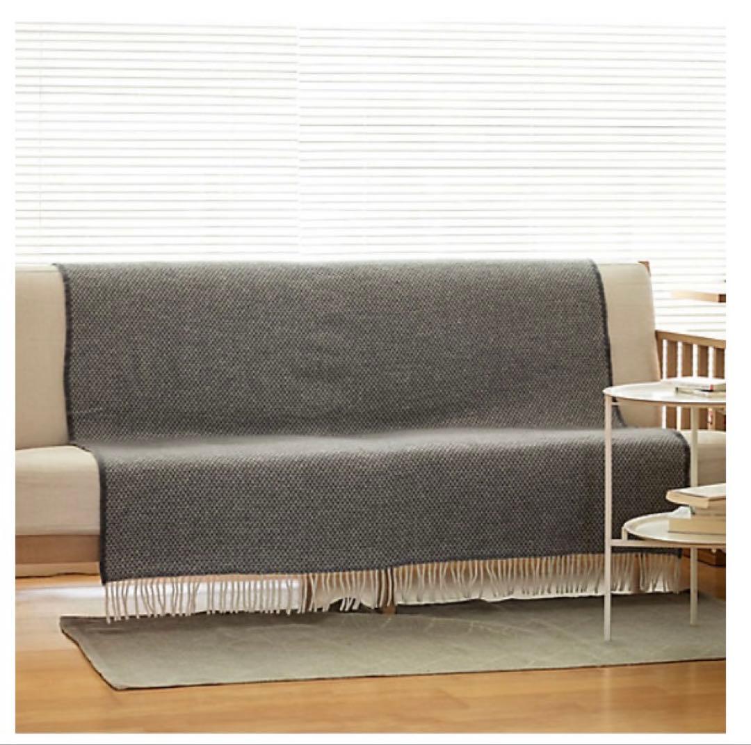 【美品】KLIPPAN/クリッパンリサイクルメリノウールスロー　ヴァレー