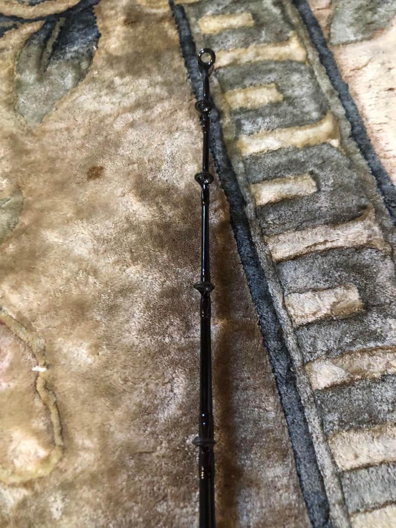 竿師作 6.3尺　カワハギ　和竿 竹竿　リールシートチタン製　美品