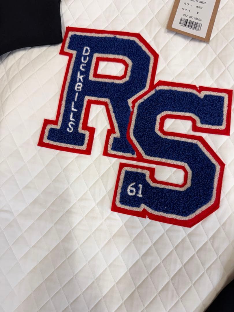 新品正規品【ROUGH&SWELL/L】VARSITY SWEAT スウェット