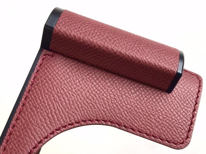 新品 本革 LEICA ライカ Q用 カメラケース ワインレッド