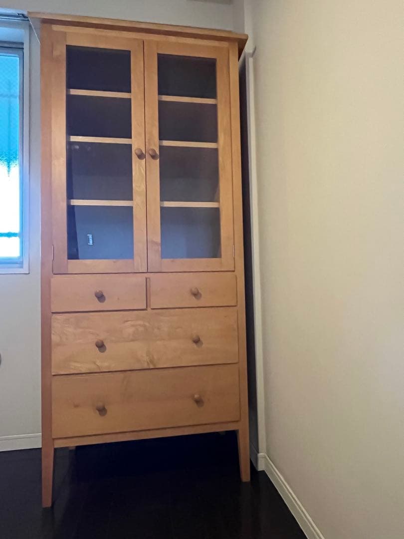 TIMELESS COMFORT メイプル無垢材 キッチンキャビネット