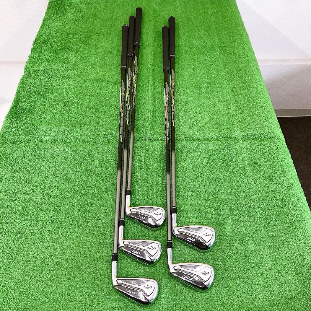 チ04★キャロウェイ EPIC FORGED STAR 5本アイアンセット SR