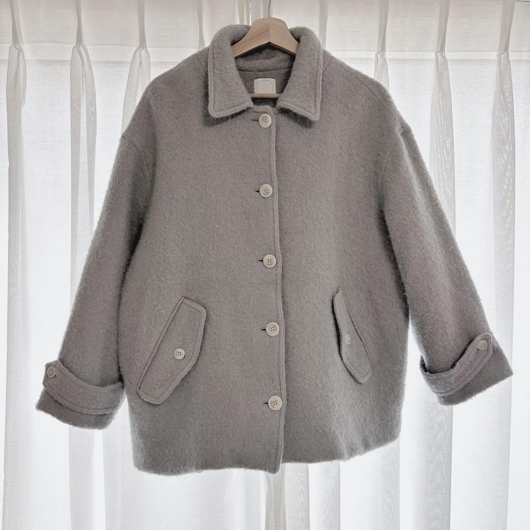 TANNAT 韓国 ブークレ ハーフコート