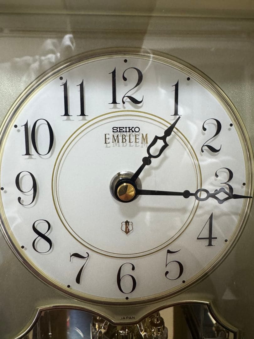 ✨【美品】セイコーエンブレム 置き時計 HW443M