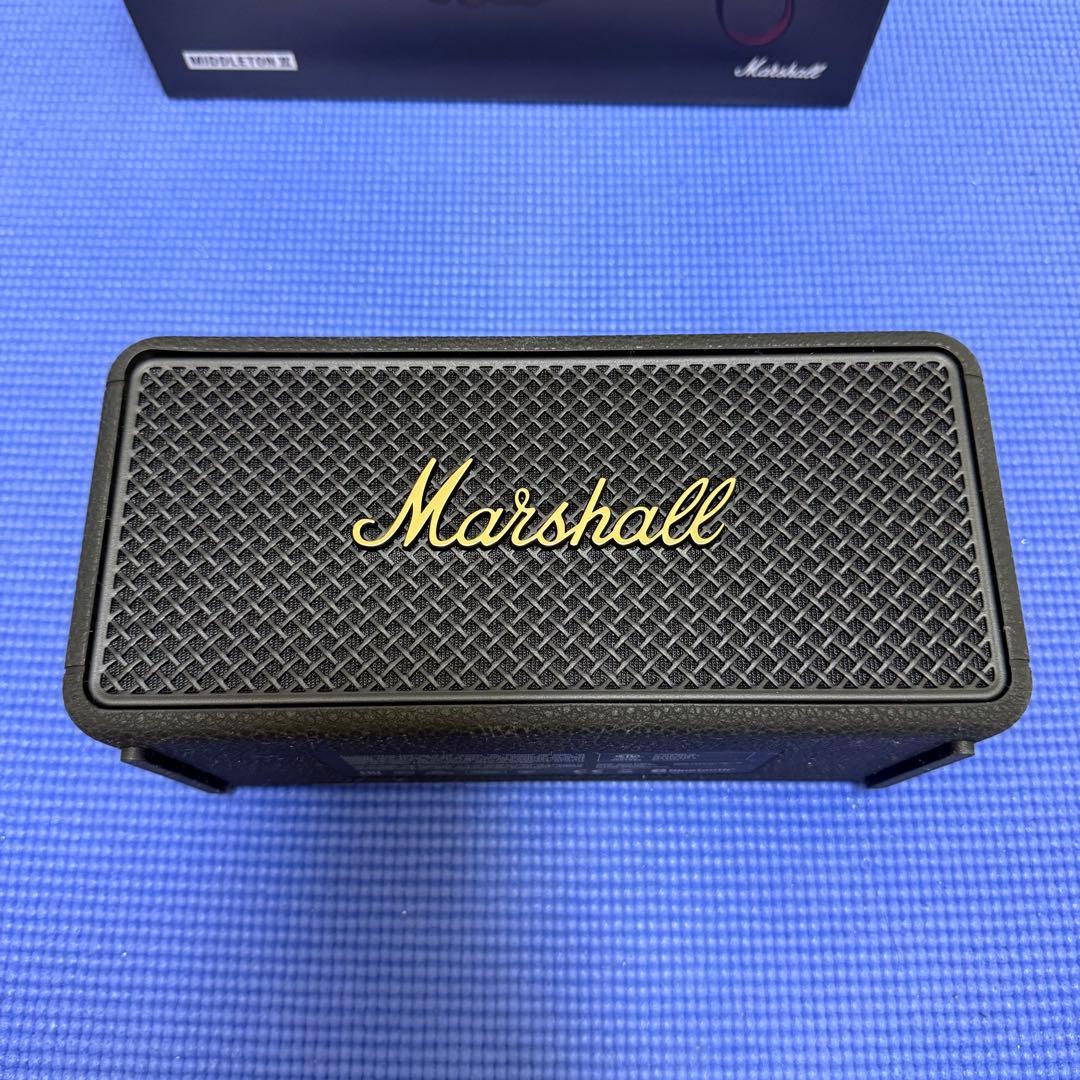 新品同様 正規品 Marshall Middleton II ブラック