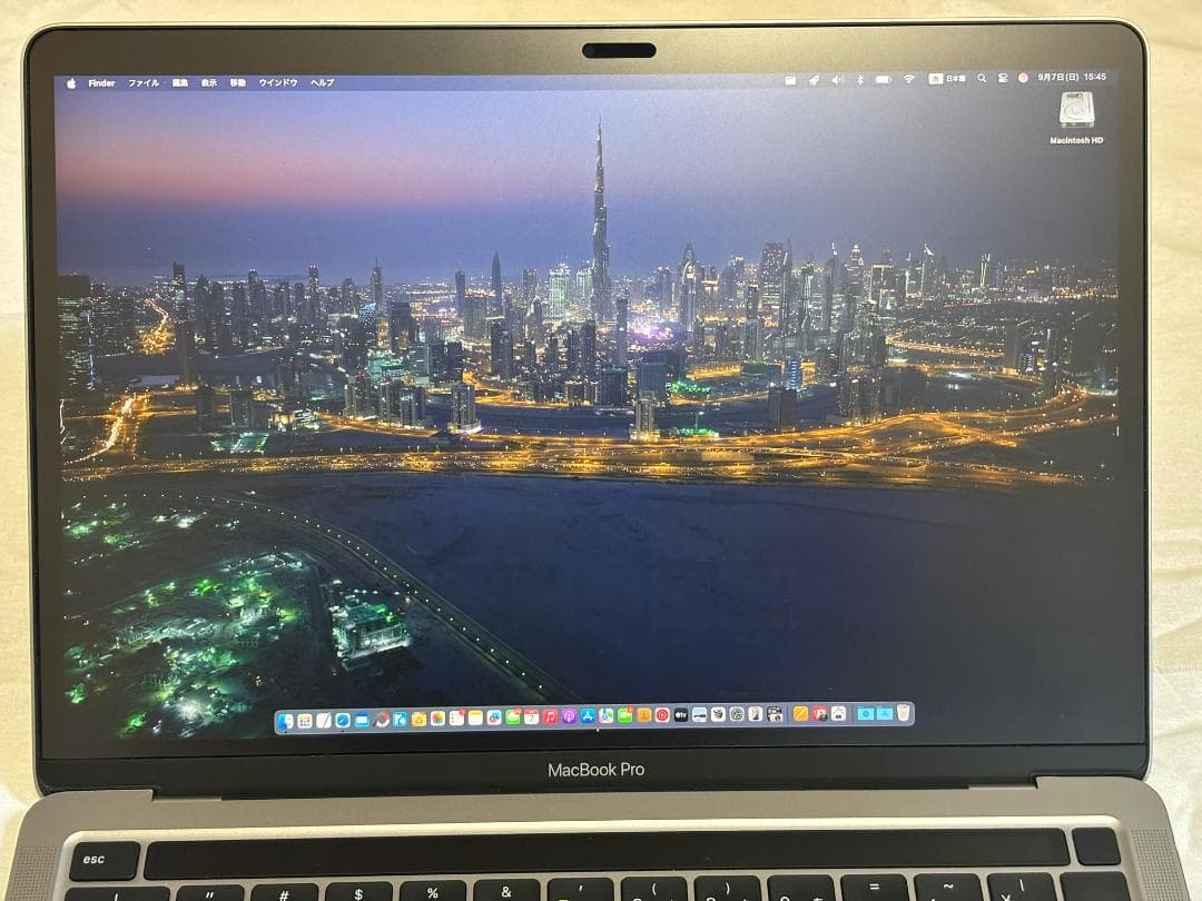 MacBook Pro (13inch, M1, 2020)16GB、256GB