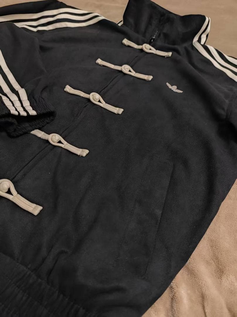 Adidas アディダス 中国限定 蛇年チャイナトラックジャケット ブラックXL