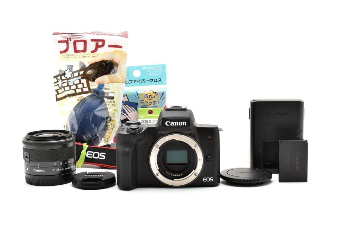 【極美品】キヤノン Canon EOS Kiss M Wi-Fi搭載