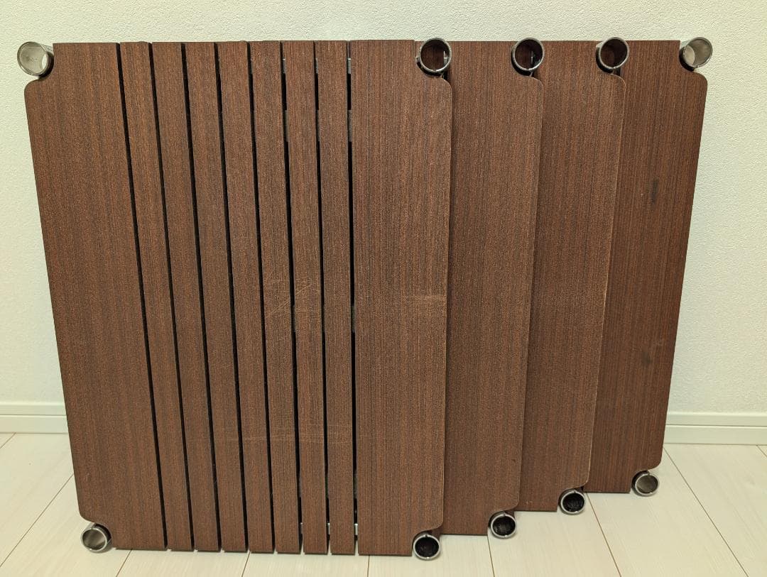 ホームエレクター ブランチシェルフ ダークブラウン 4枚 W600 × D450