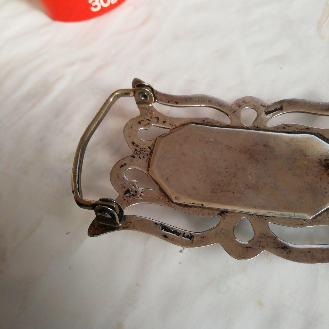 インディアンジュエリー　スーパレア　バックル　ナバホ　ズニ　ホピ