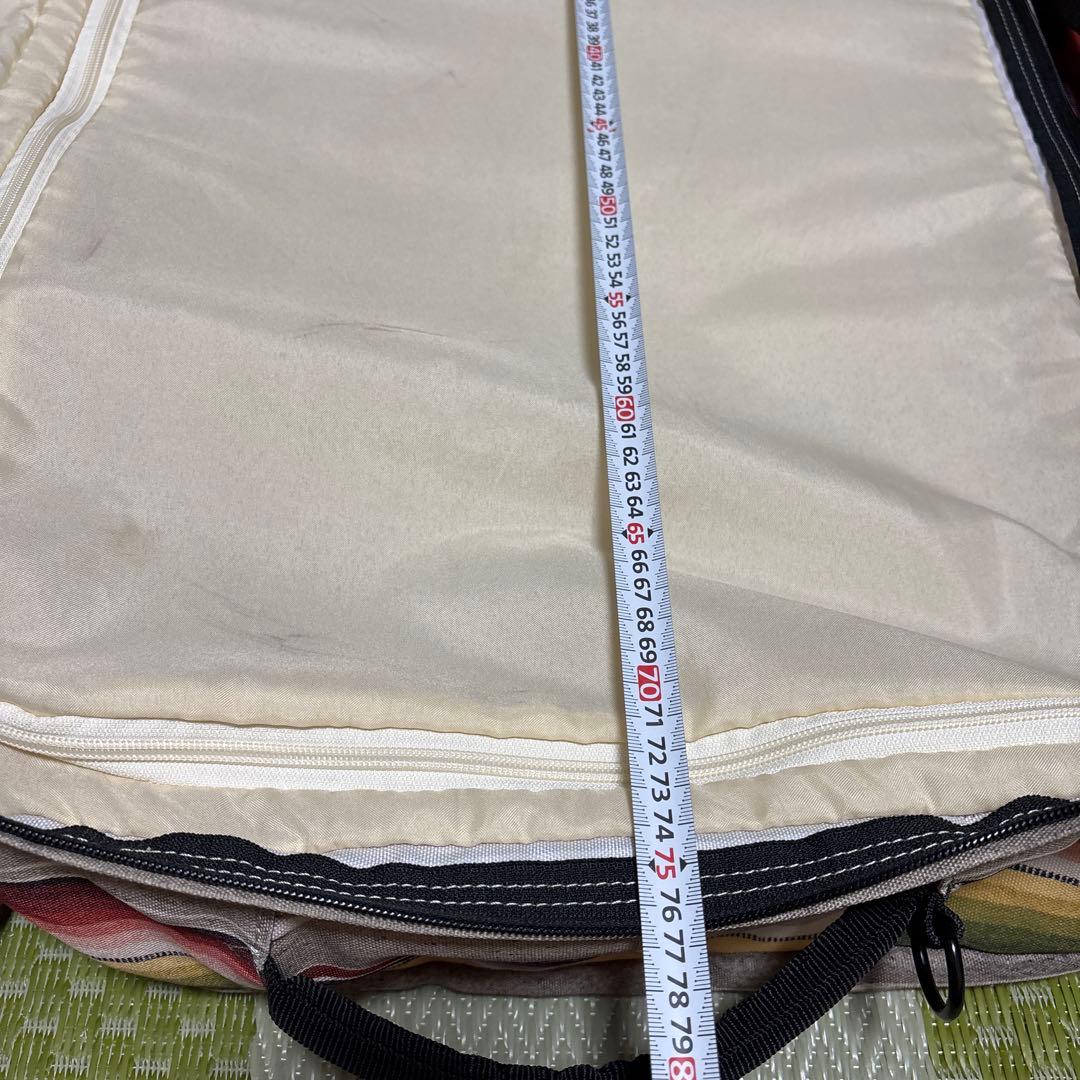 BURTON バートン　ストライプ柄 キャリー付きバックパック 内容量120㍑