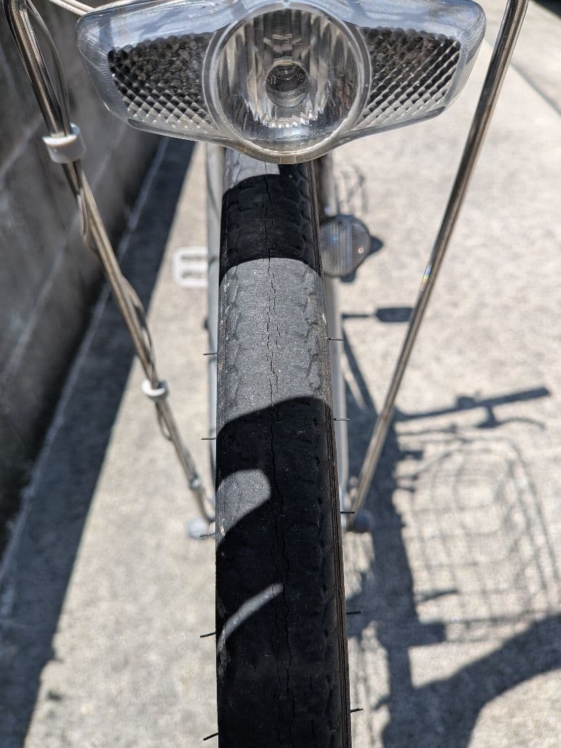 【引き渡し限定】ブリジストン　シティ車　27型　通学通勤　3段変速　オートライト