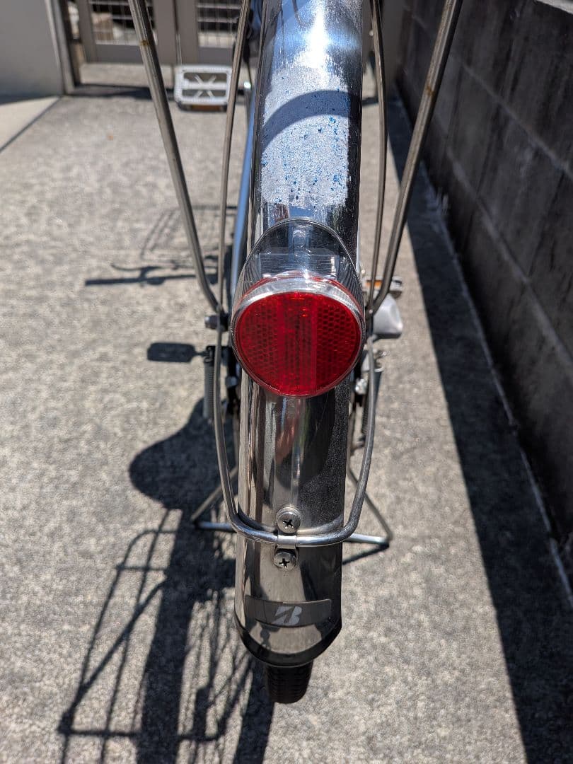 【引き渡し限定】ブリジストン　シティ車　27型　通学通勤　3段変速　オートライト