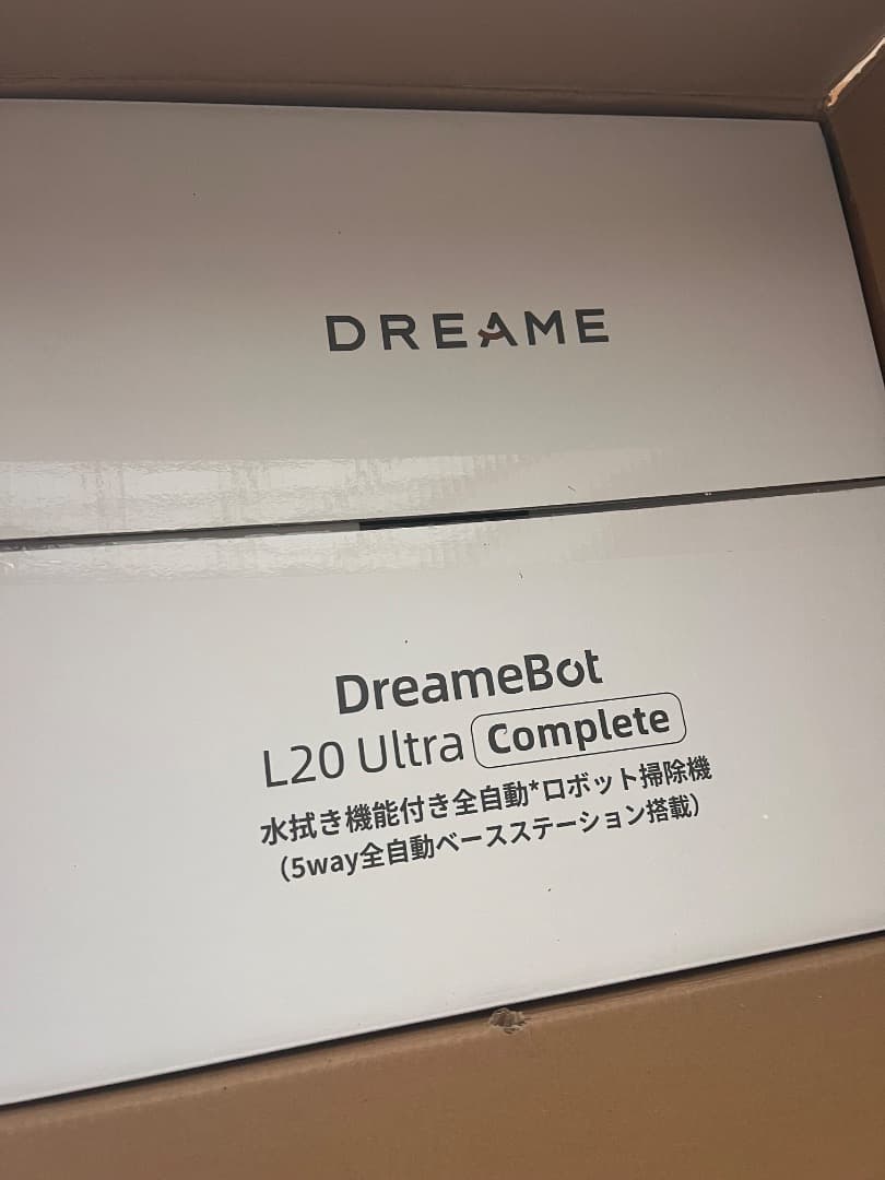 L20 Ultra Complete DREAME ロボット掃除機 ホワイト