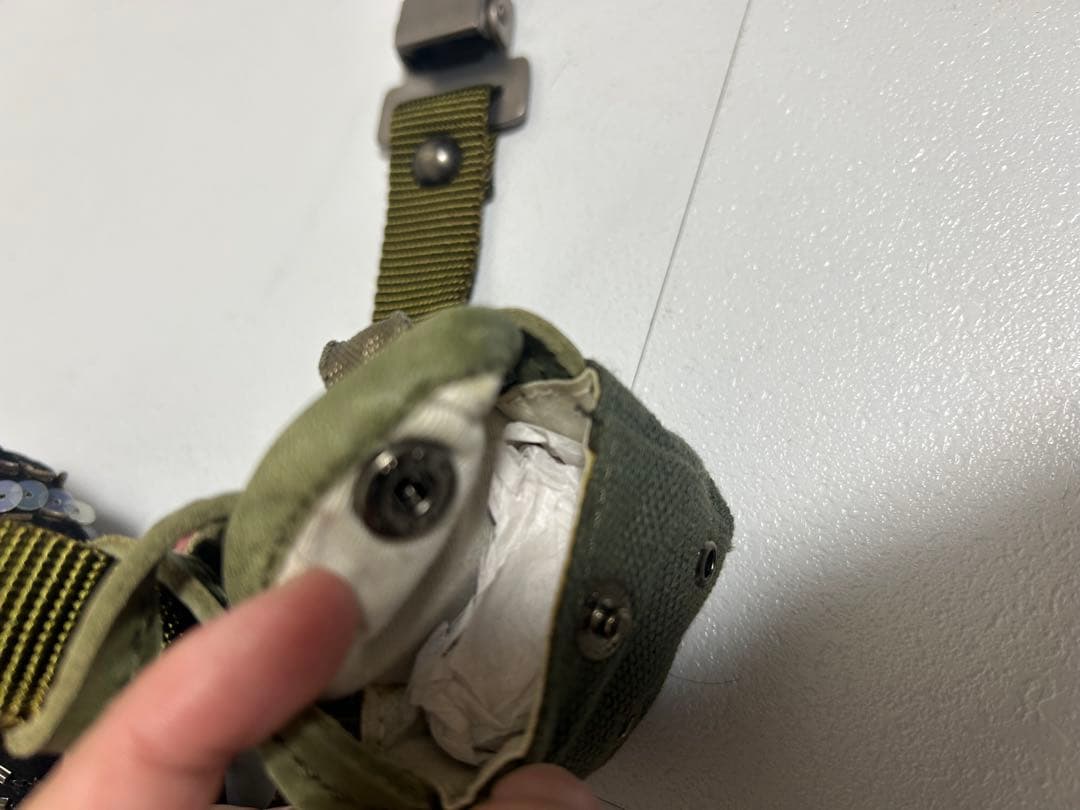 新品❗️00s y2k diesel ショルダーバッグ　スタッズ　ビーズ　ラメ