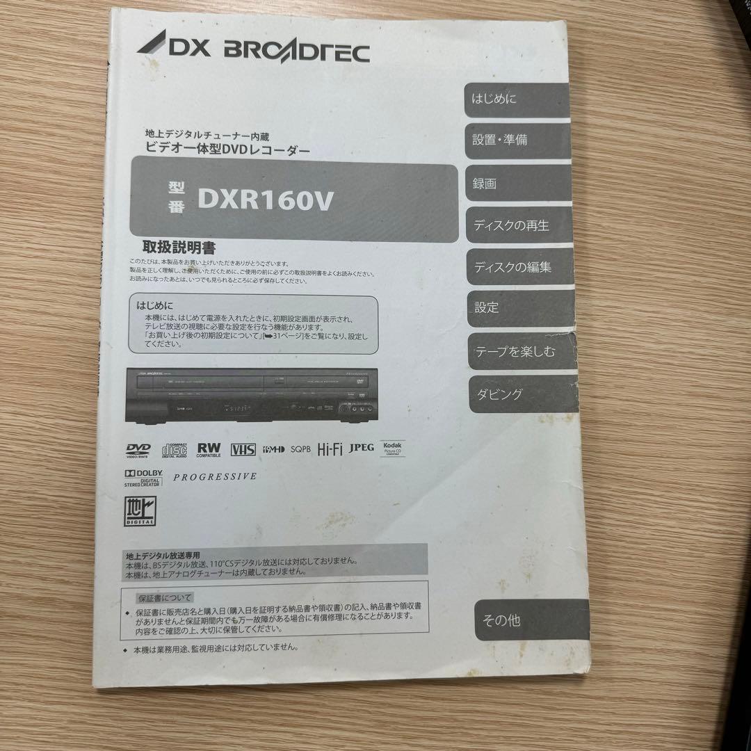 ぴーちゃん DX BROADTEC DXR160V