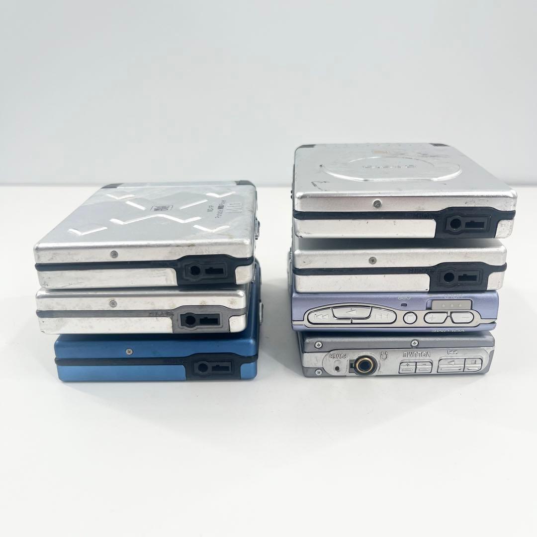 SONY 等 MDウォークマン MDプレーヤー 8個 まとめ売り