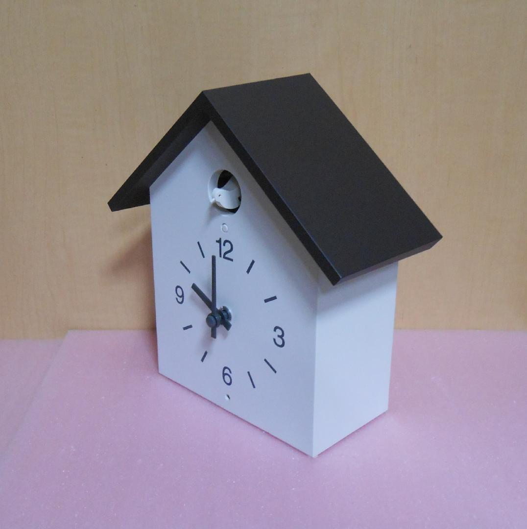 無印良品　鳩時計 大 限定色ダークブラウン－４