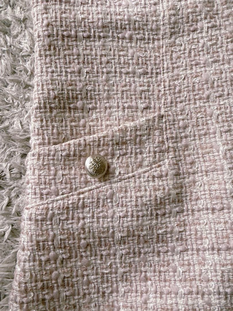 【美品】マルイ限定　ジャスグリッティー　ミックスツイードジャンスカ