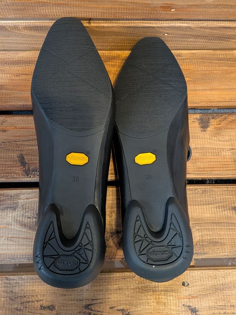 SHISEI シーセイ　シセイ　ブラックレザー ローファー