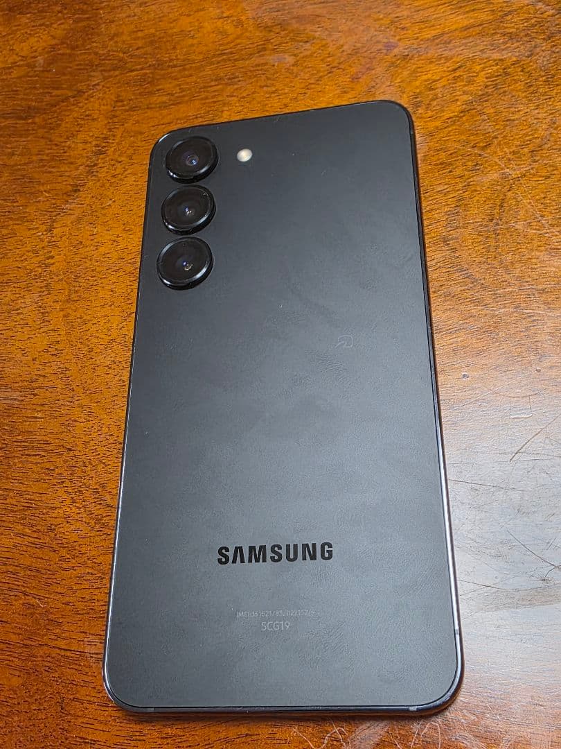 Samsung Galaxy S23 本体 ブラック au