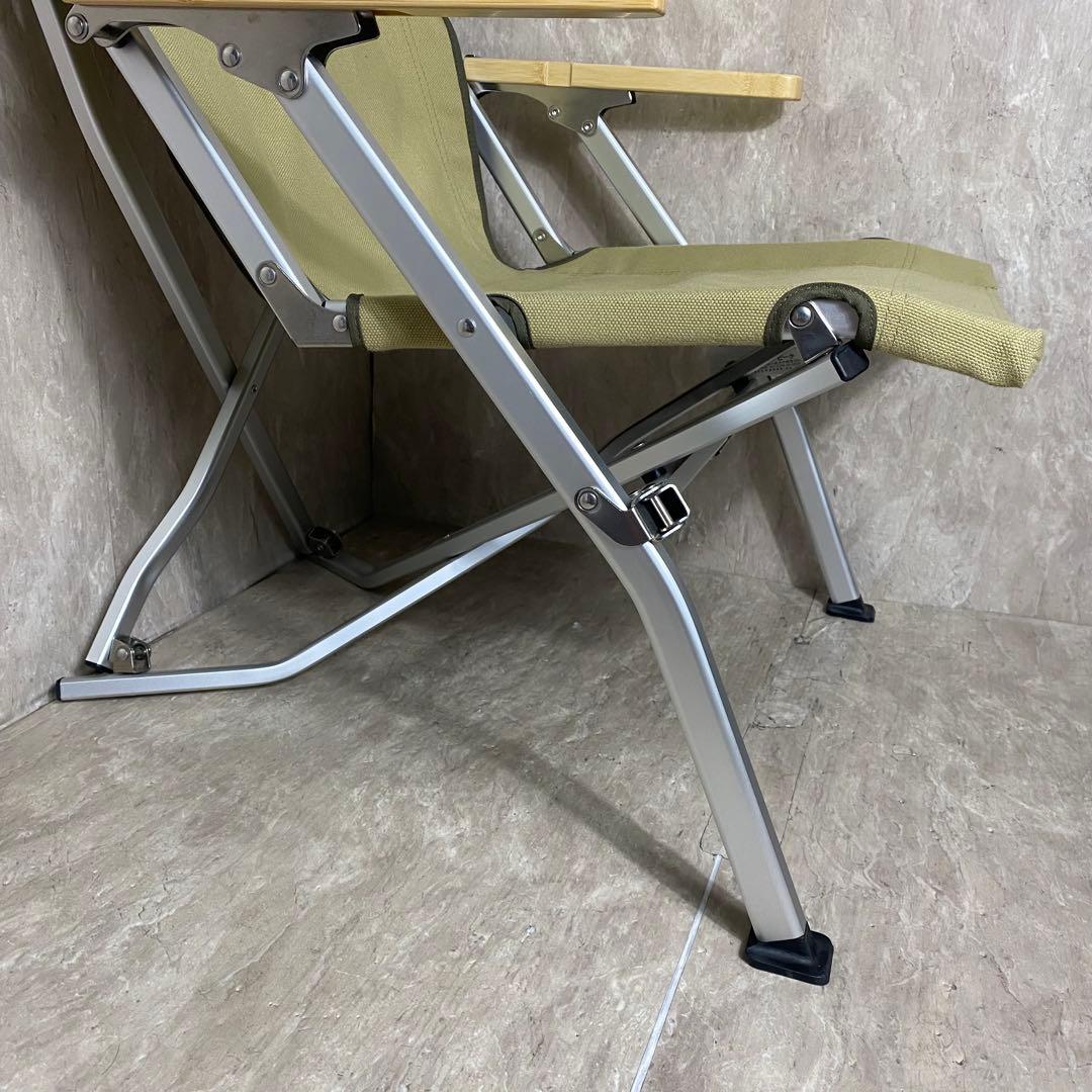 極美品  peak ローチェア30 カーキ LV-091KH