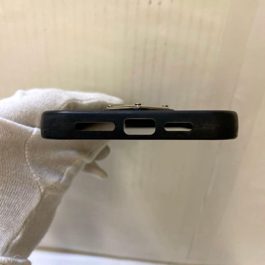 LBA07-7 プラダ iPhone12 ProMAXケース サフィアーノ ロゴ