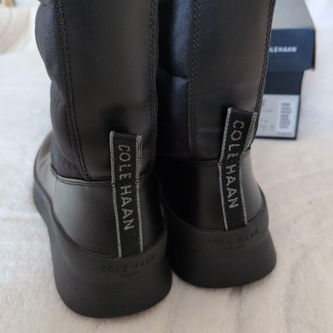 COLE HAAN コールハーン ウォータープルーフ ブーツ 黒【美品】24cm