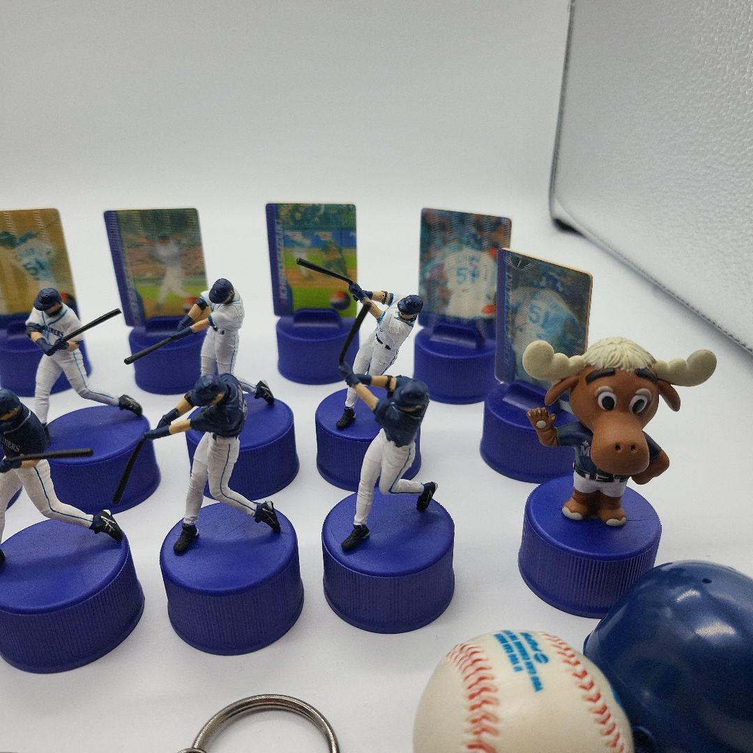 イチロー ボトルキャップなどミニフィギュアセット