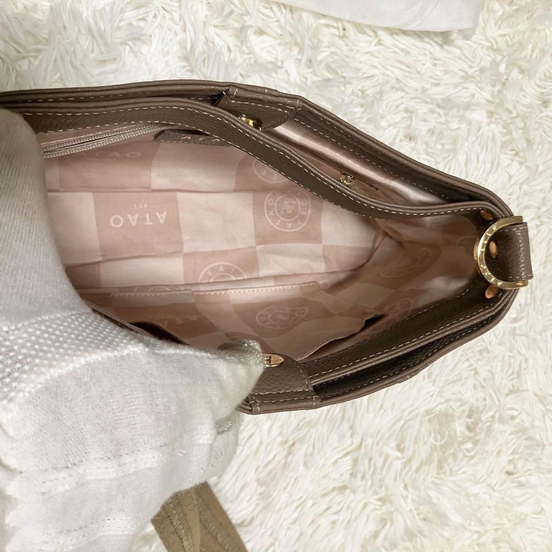 売約済み ここあまま様ショルダーバッグ ゴールド金具 アタオ