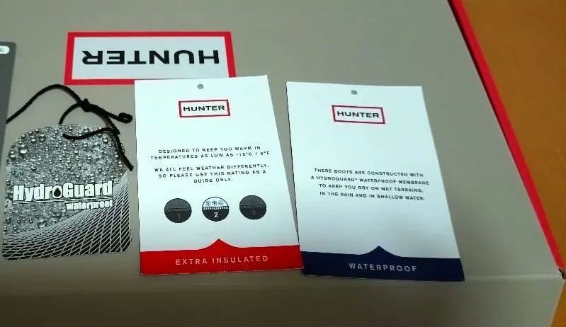 HUNTER 　ハンター　WATERPROOF　24cm