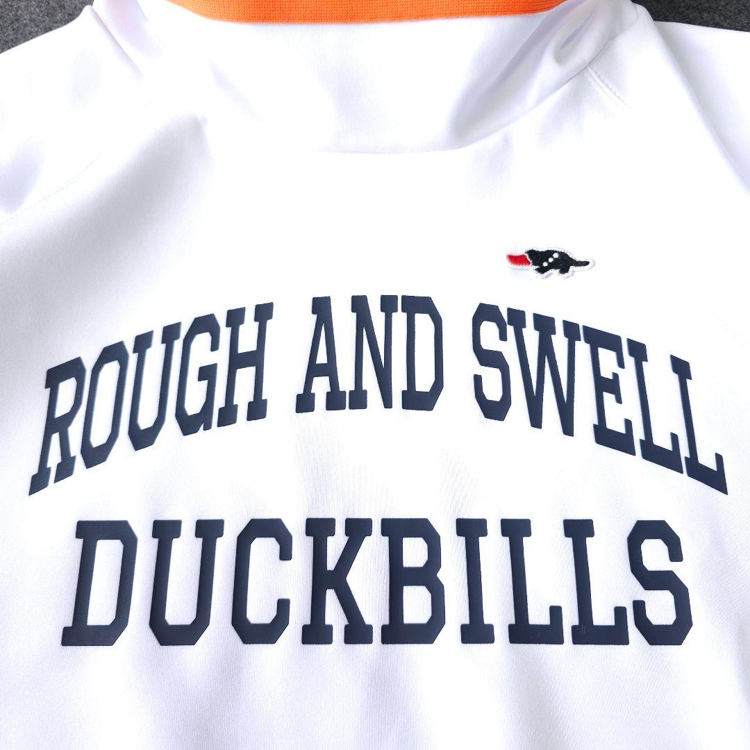 人気完売品 2025年 ラフアンドスウェル トリカラーオフタートル トレーナー白