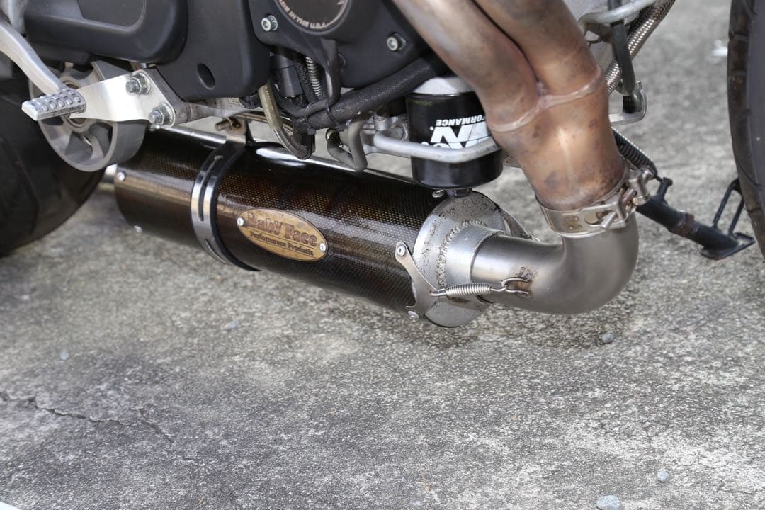 Buell XB12 9マフラーエキパイ約60パイ適合Baby Face中古