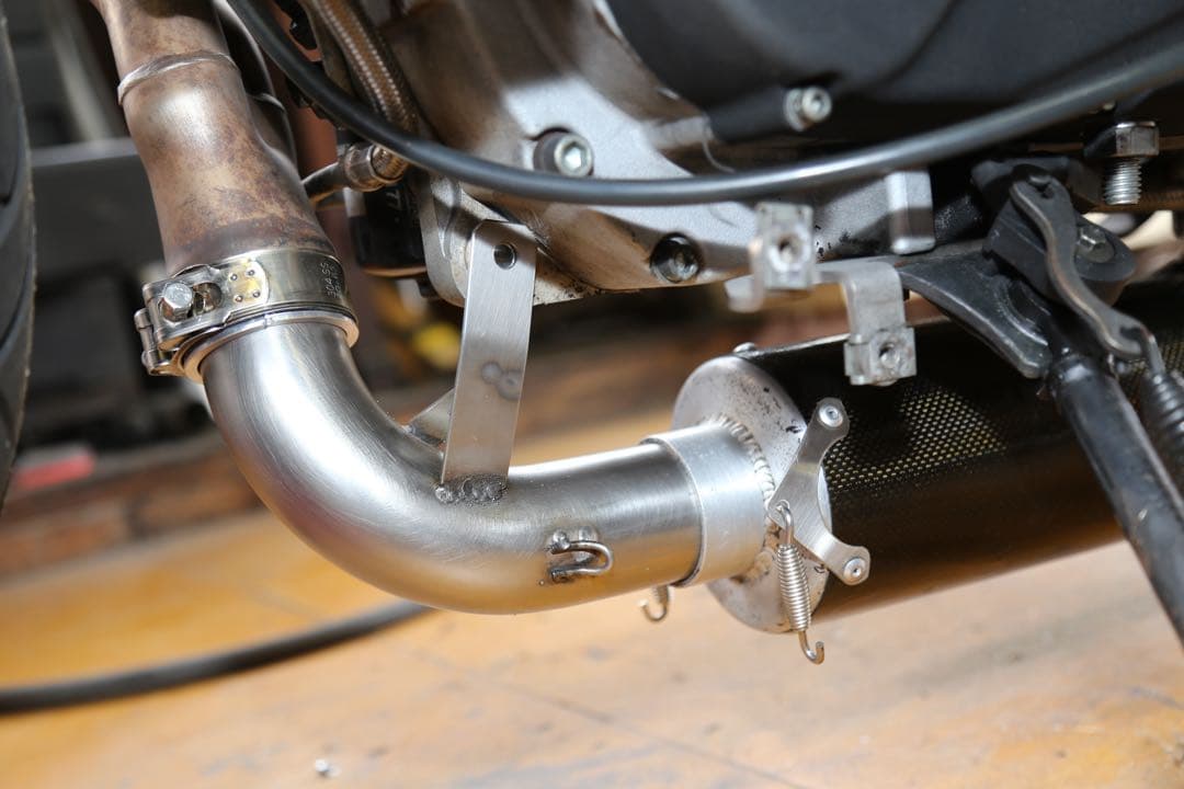 Buell XB12 9マフラーエキパイ約60パイ適合Baby Face中古