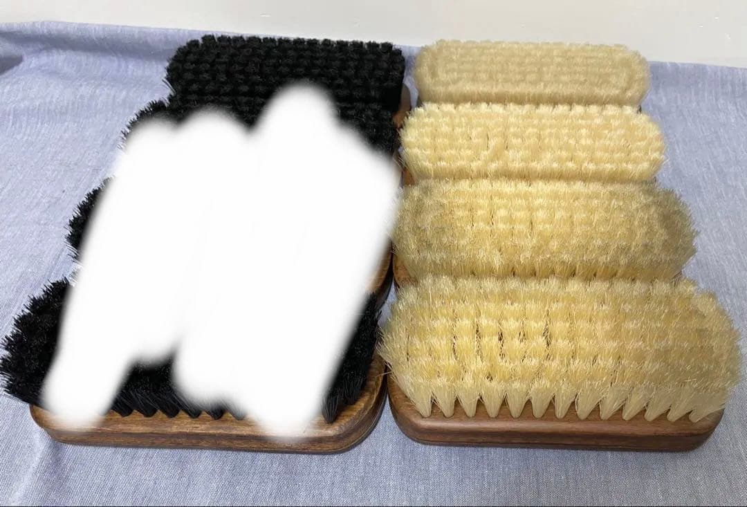 M.MOWBRAY 紗乃織 刷子 豚毛　黒1本 白4本　計5本