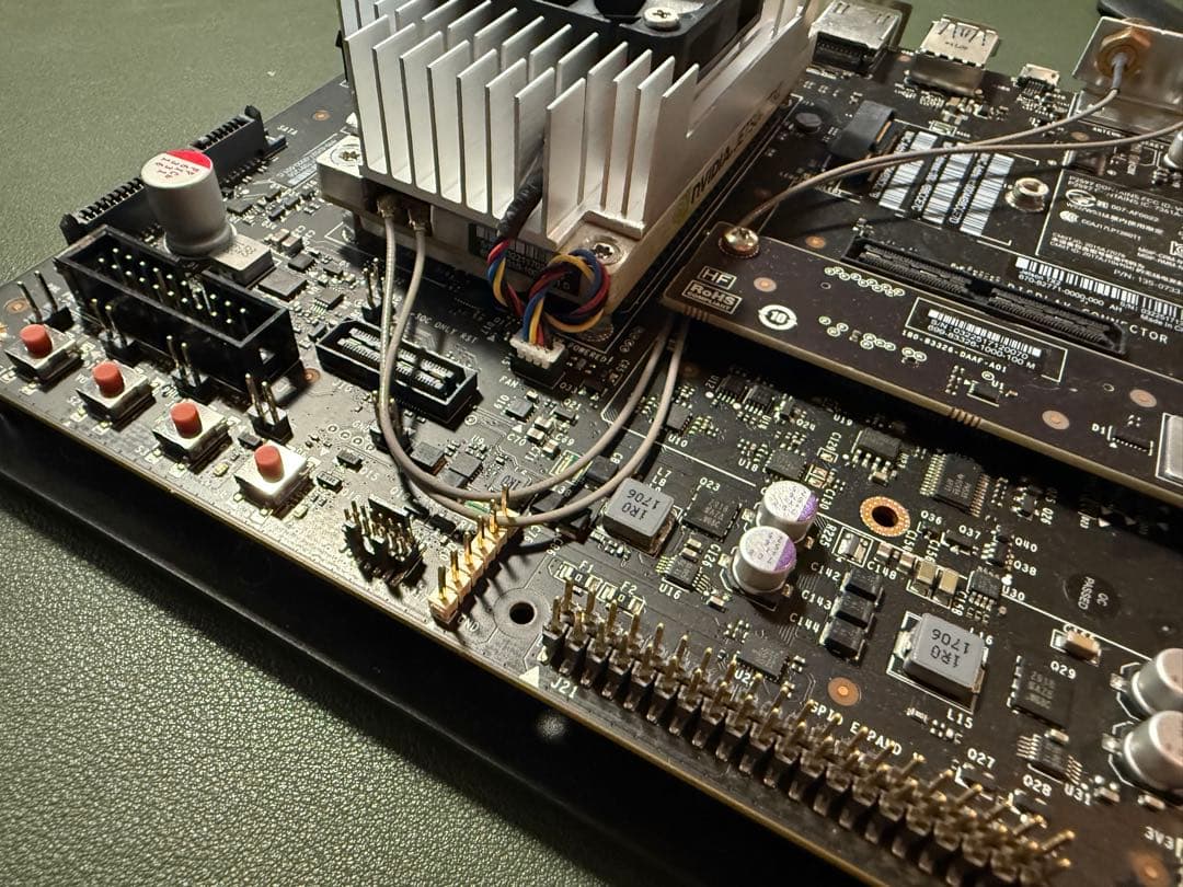 【動作未確認】NVIDIA Jetson TX2 本体、電源アダプター付き