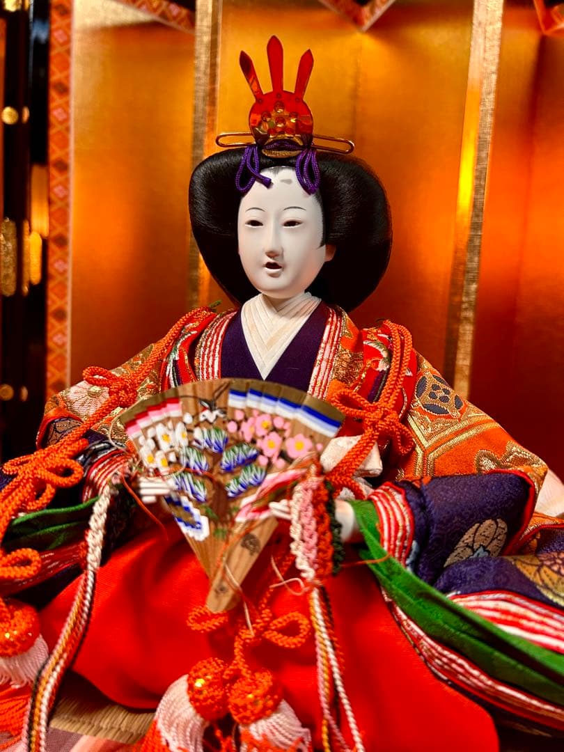 豪華な雛人形セット